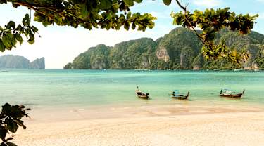 Strand i Thailand