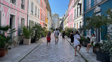 Rue Cremieux i Paris