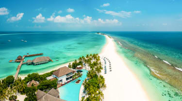 Strand på Maldiverne
