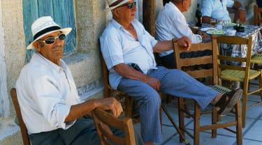 Lavt tempo i Grækenland