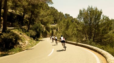 Cykelryttere i Alcudia