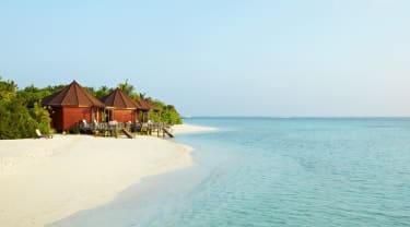 Strand och hav på Maldiverna