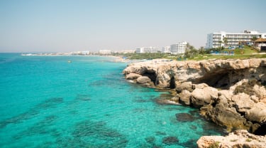 Smukt og klart vand i Cypern