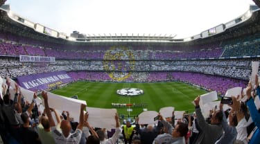 Real Madrid og Santiago Bernabeu stadion