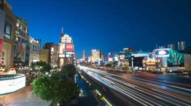 Boulevarden "The Strip" i Las Vegas
