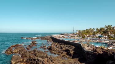 Klipper og hav på Tenerife