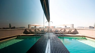 Hoteller med pool på taget