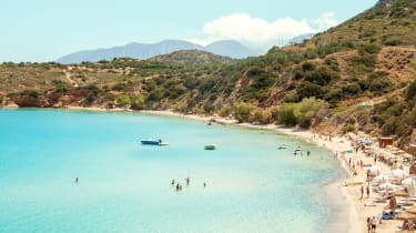 Voulisma Beach på Kreta