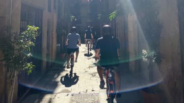 På cykel gennem Barcelona