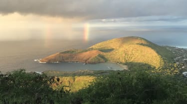 Udsigt over Oahu fra Koko Crater