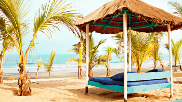 Strandliv i Gambia