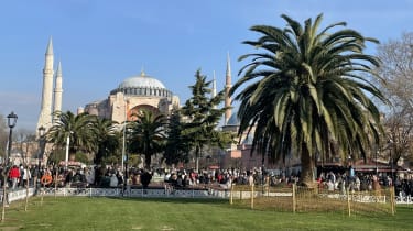 Den Blå Moske i Istanbul