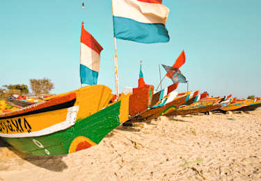 Strand og sol i Gambia