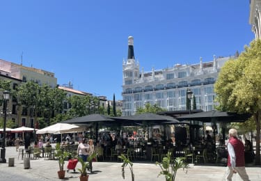 Plaza Santa Ana i Madrid