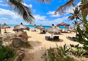 Strand og sol i Gambia