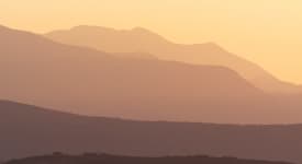 Jeepsafari - solnedgang over Rethymnon og Potamon-dammen
