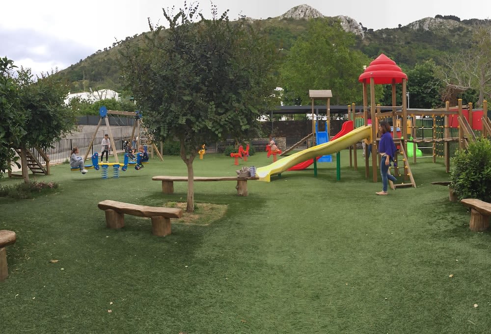 Udendørs legeområde for børn