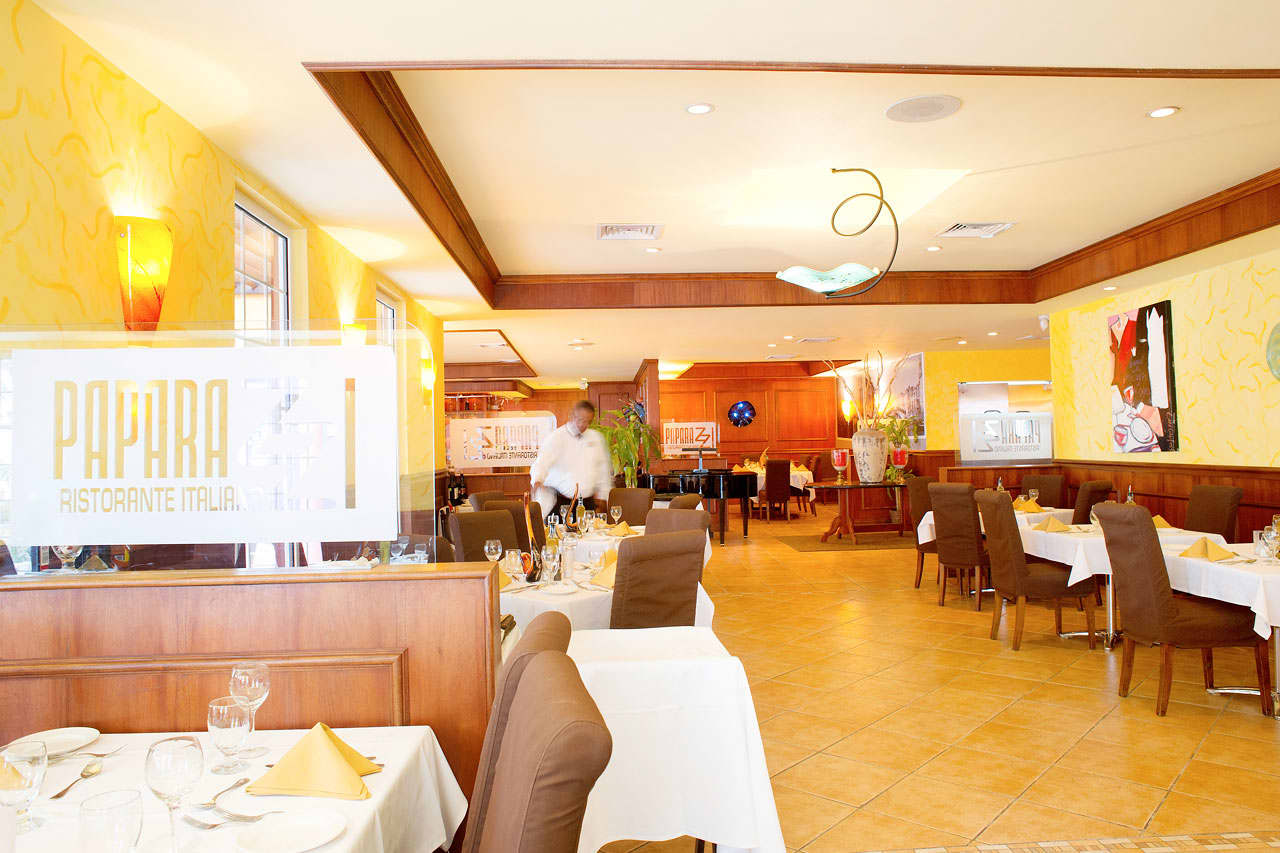 A la carte-restauranten Paparazzi på nabohotellet Tamarijn Aruba All Inclusive