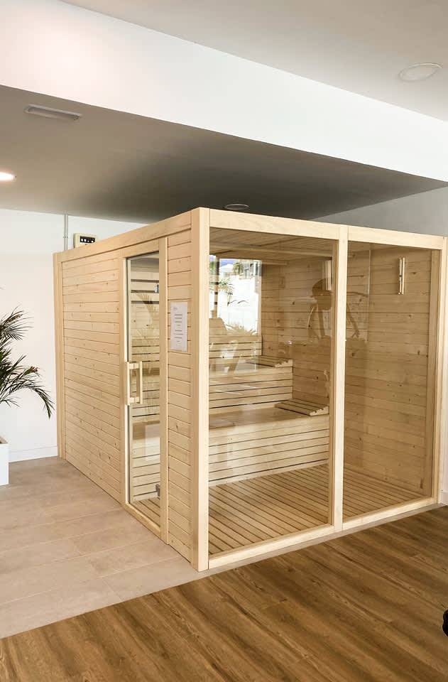 Hotellets sauna