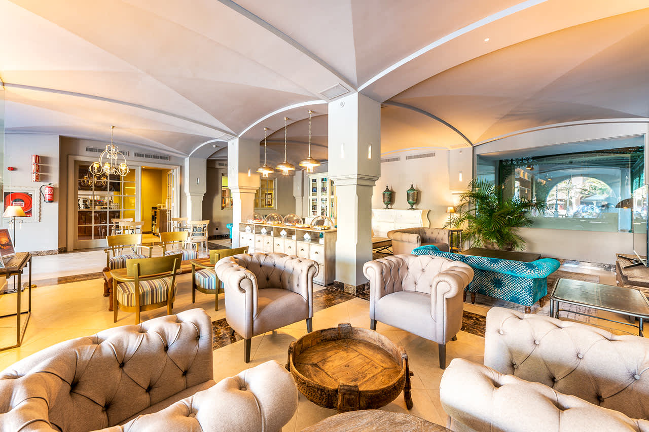 Separat VIP-lounge for gæster i værelser med konceptet UNIQUE By Lopesan