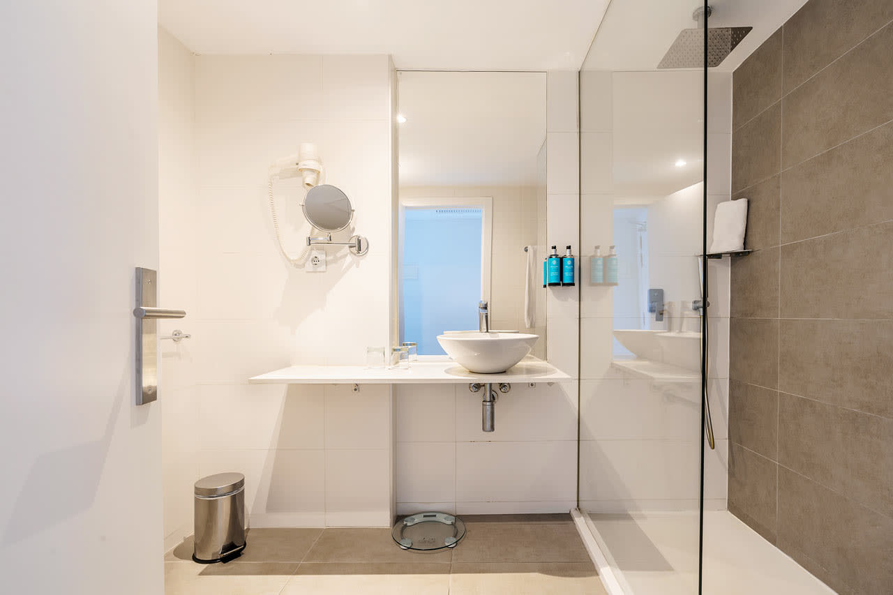 Eksempel på badeværelse i Dobbeltværelse superior med havudsigt / Dobbeltværelse af højere standard med havudsigt