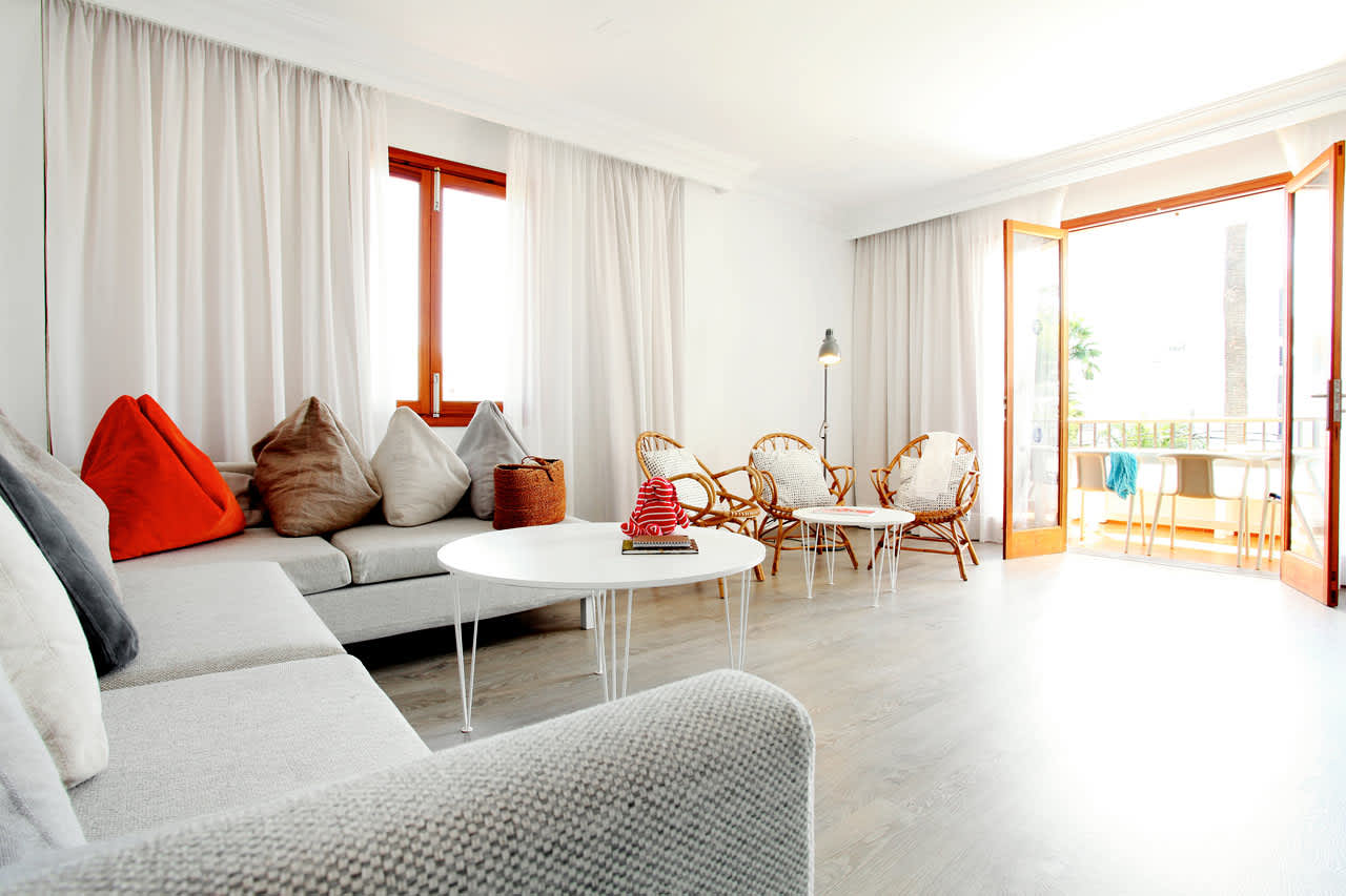I Villa Isabel bor du i lyse, luftige og moderne indrettede lejligheder