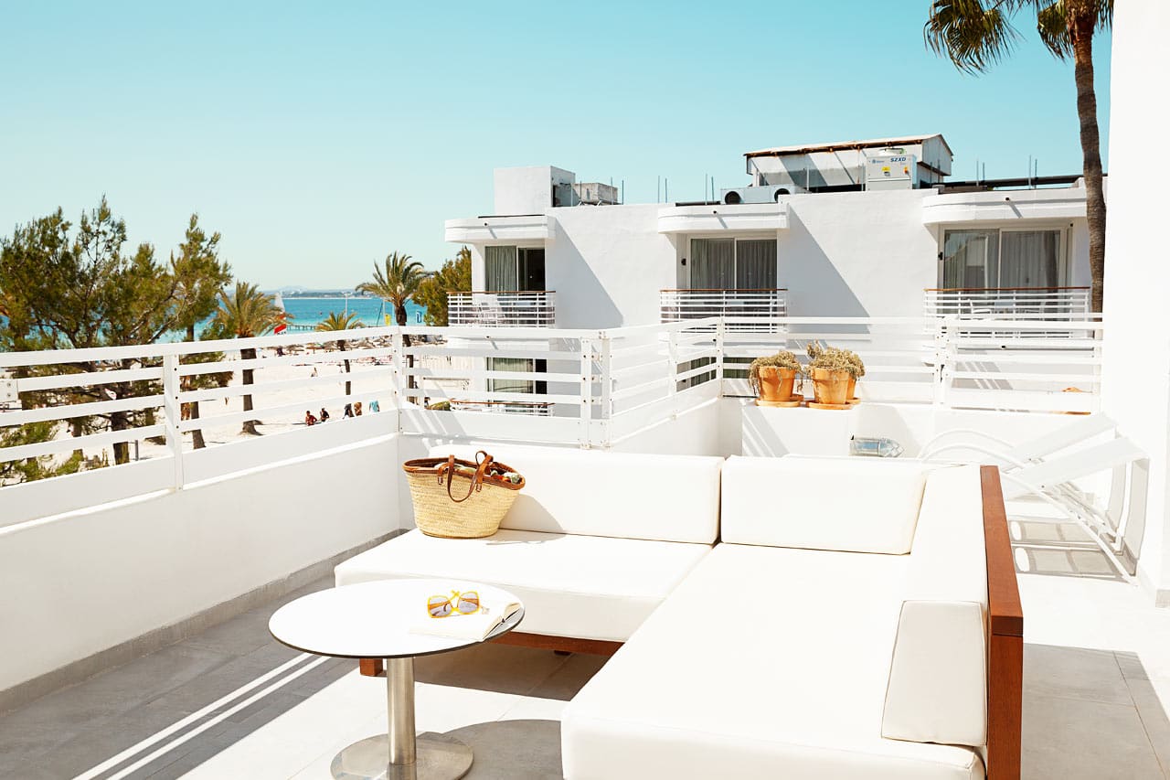 2-værelses Royal Rooftop Suite med stor balkon med havudsigt, Villa Princesa