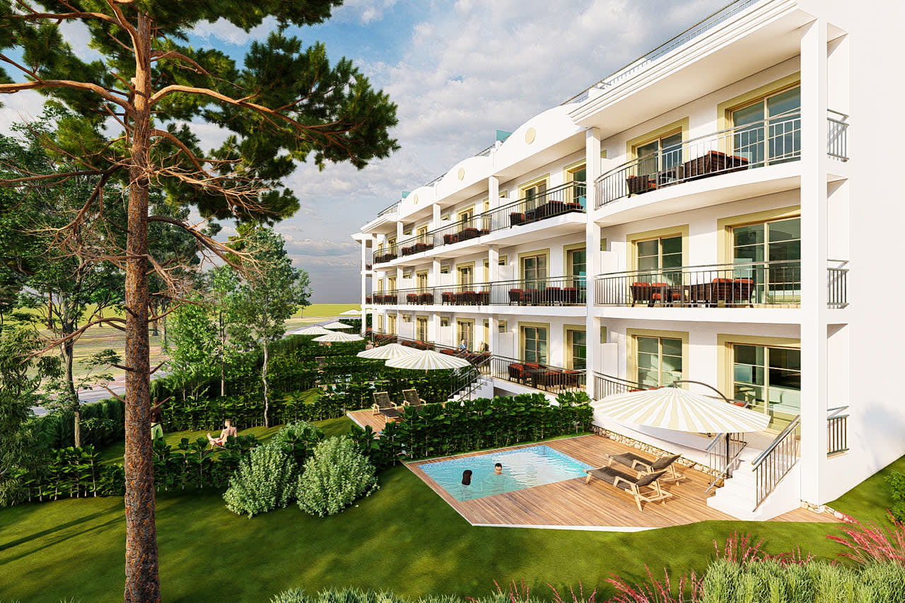 Juniorsuite med privat pool - Selection Club (billedet er en illustration og kan blive ændret)