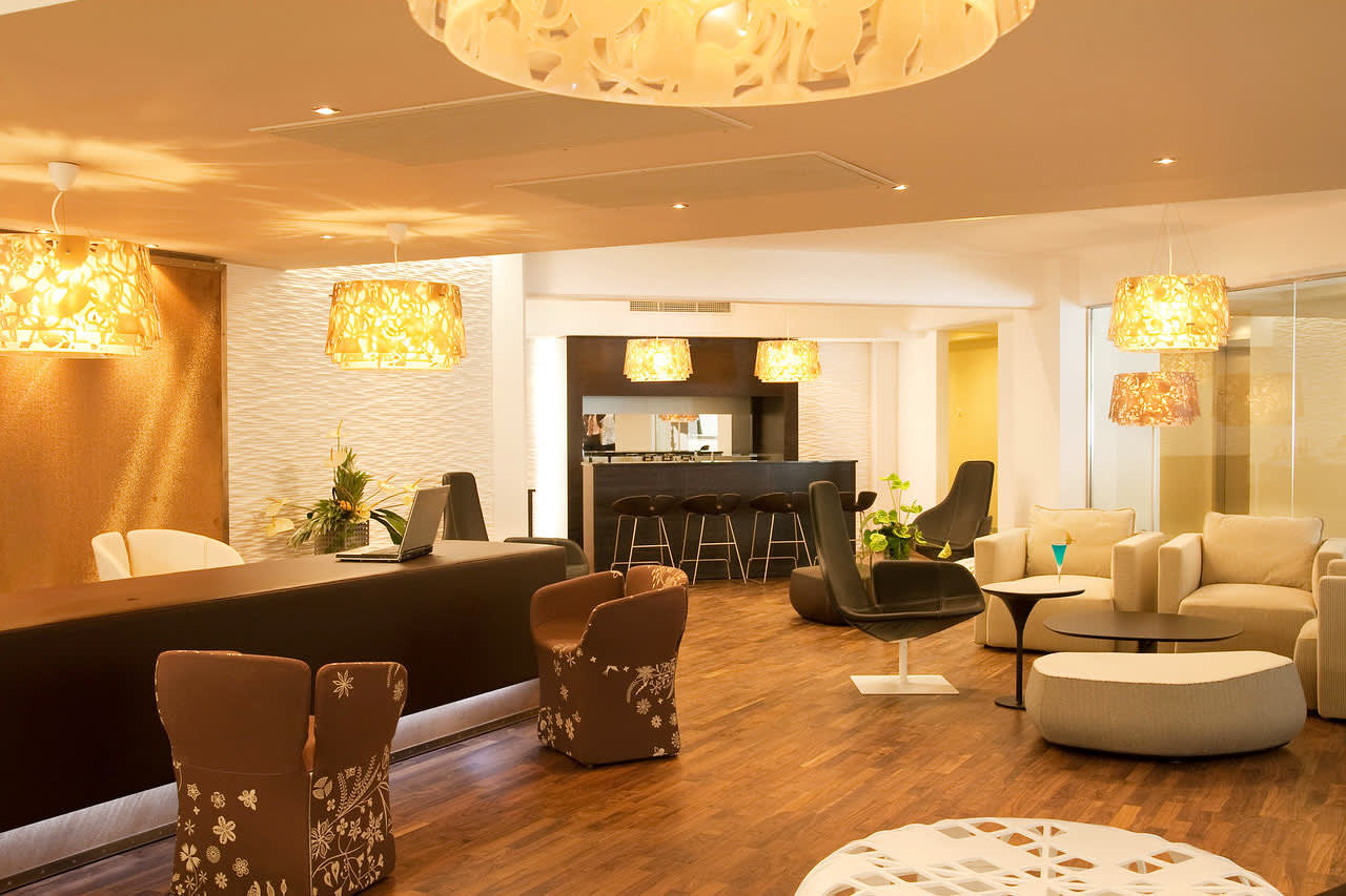 Check-in-skranke og Elite Lounge forbeholdt gæster i Dobbeltværelser Club Room
