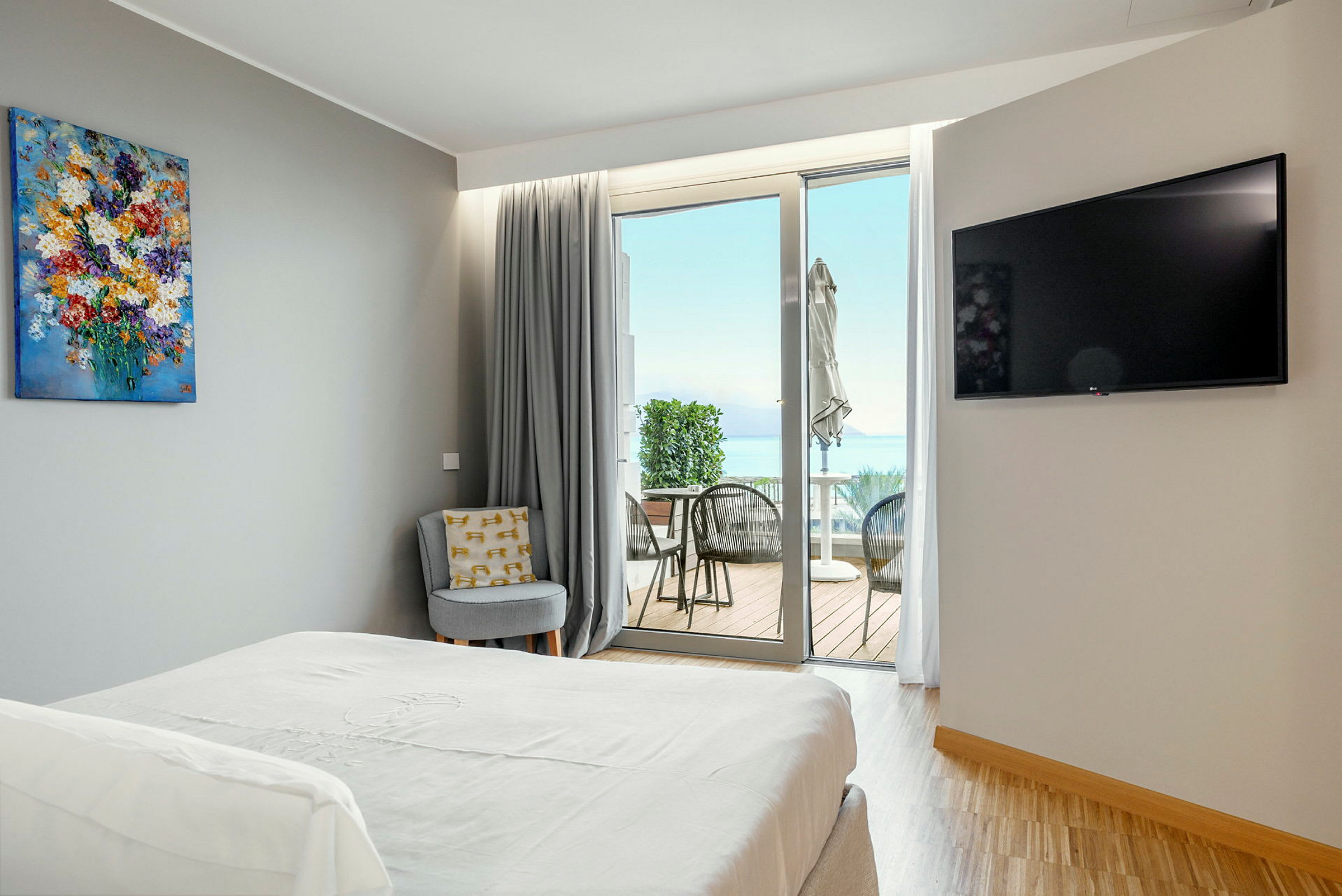 Juniorsuite med havudsigt