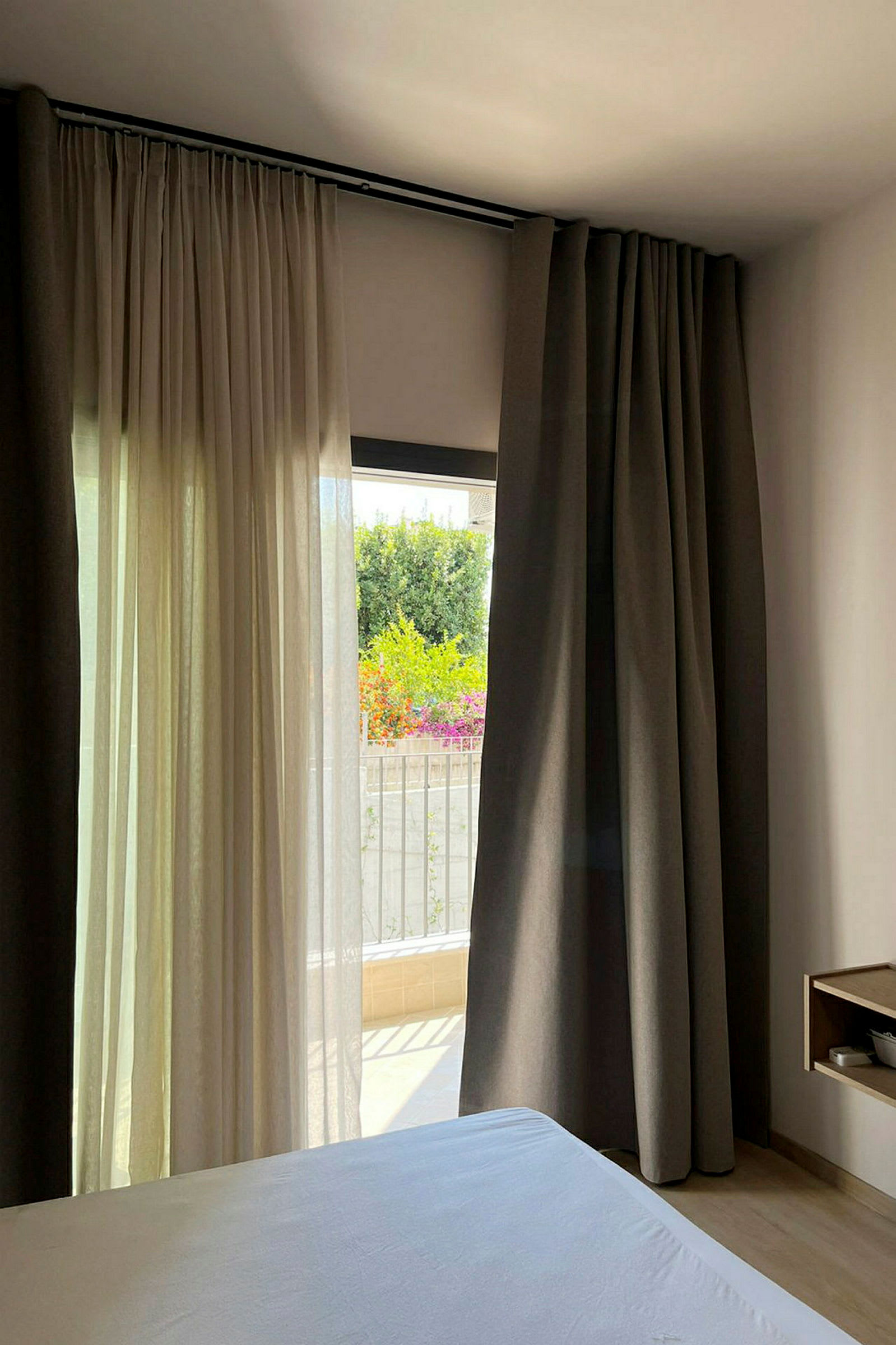 1-værelses lejlighed med balkon