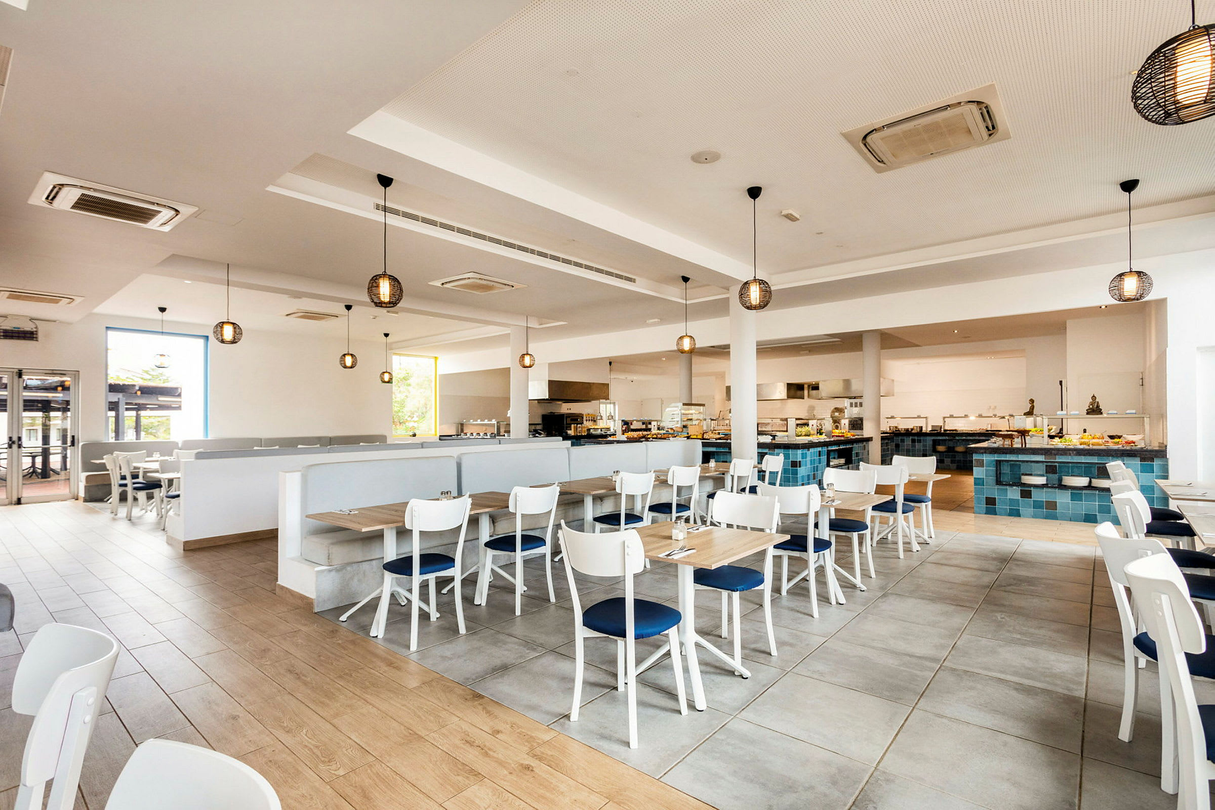 Hotellets buffetrestaurant