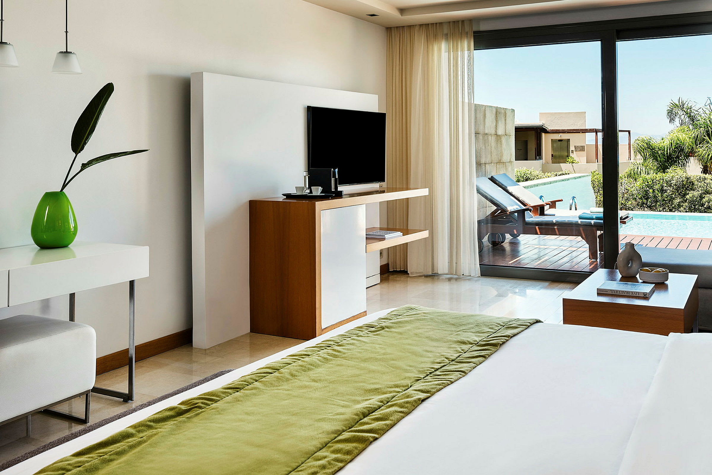Suite med privat pool