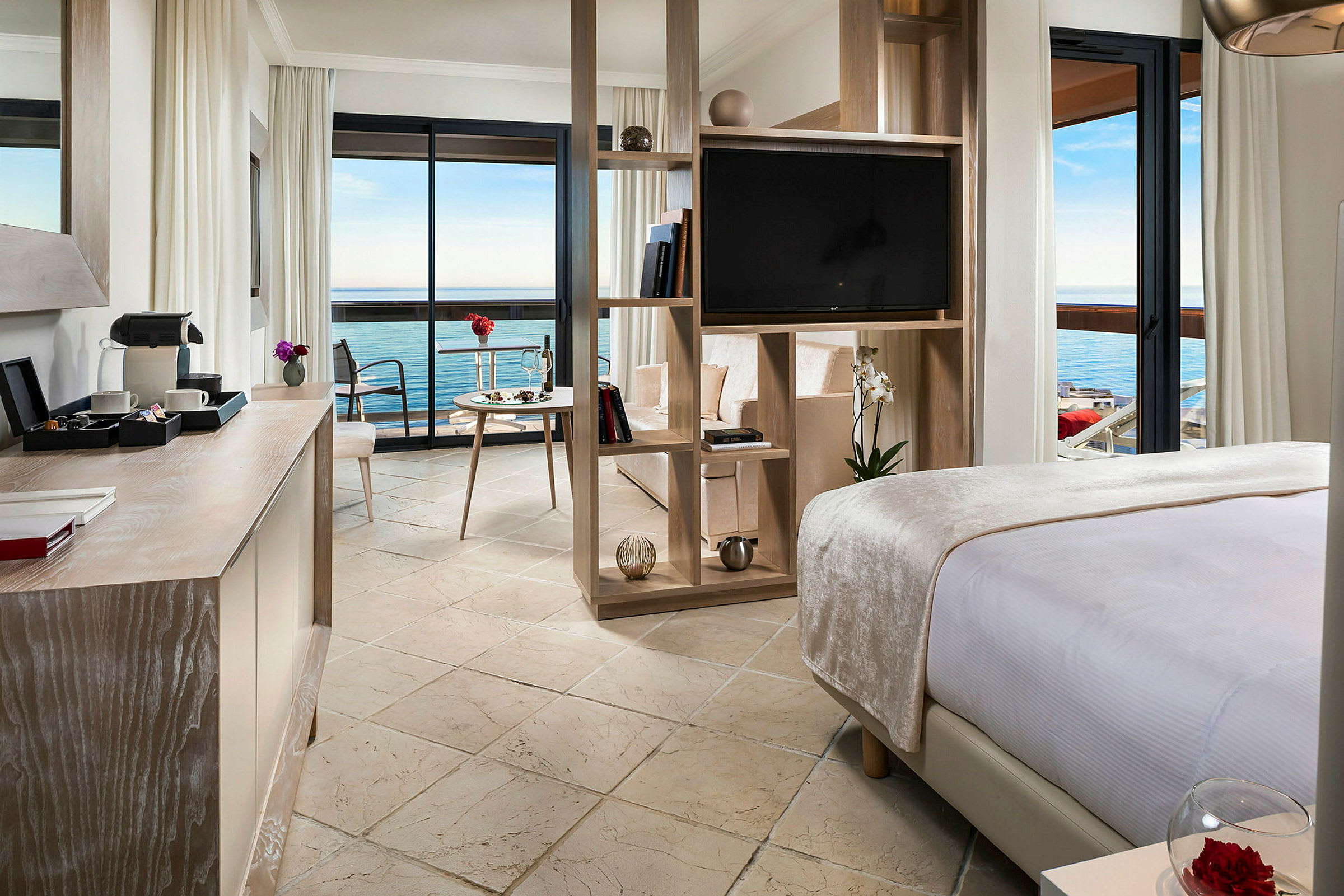 Juniorsuite Red Level med havudsigt