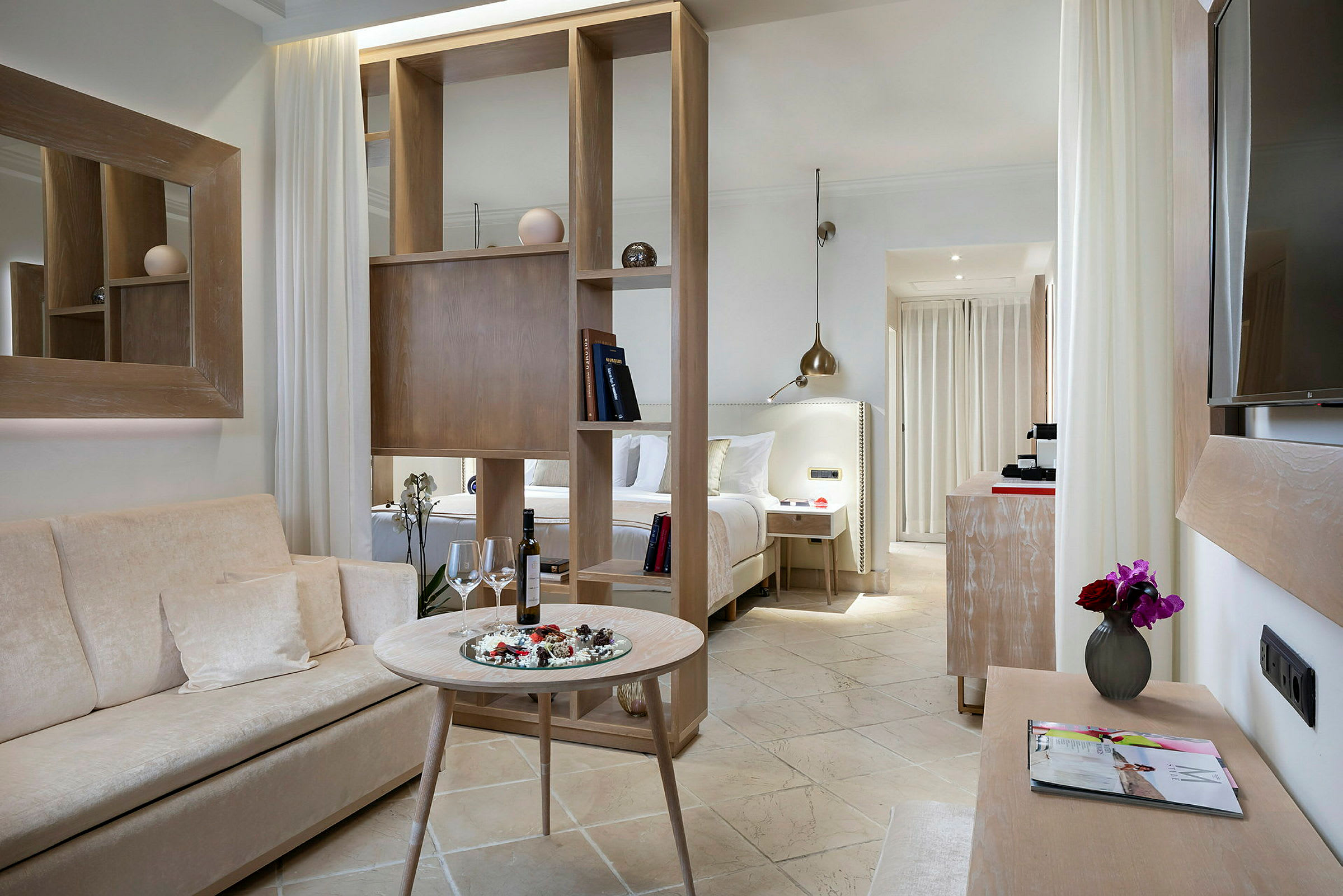 Juniorsuite Red Level med havudsigt