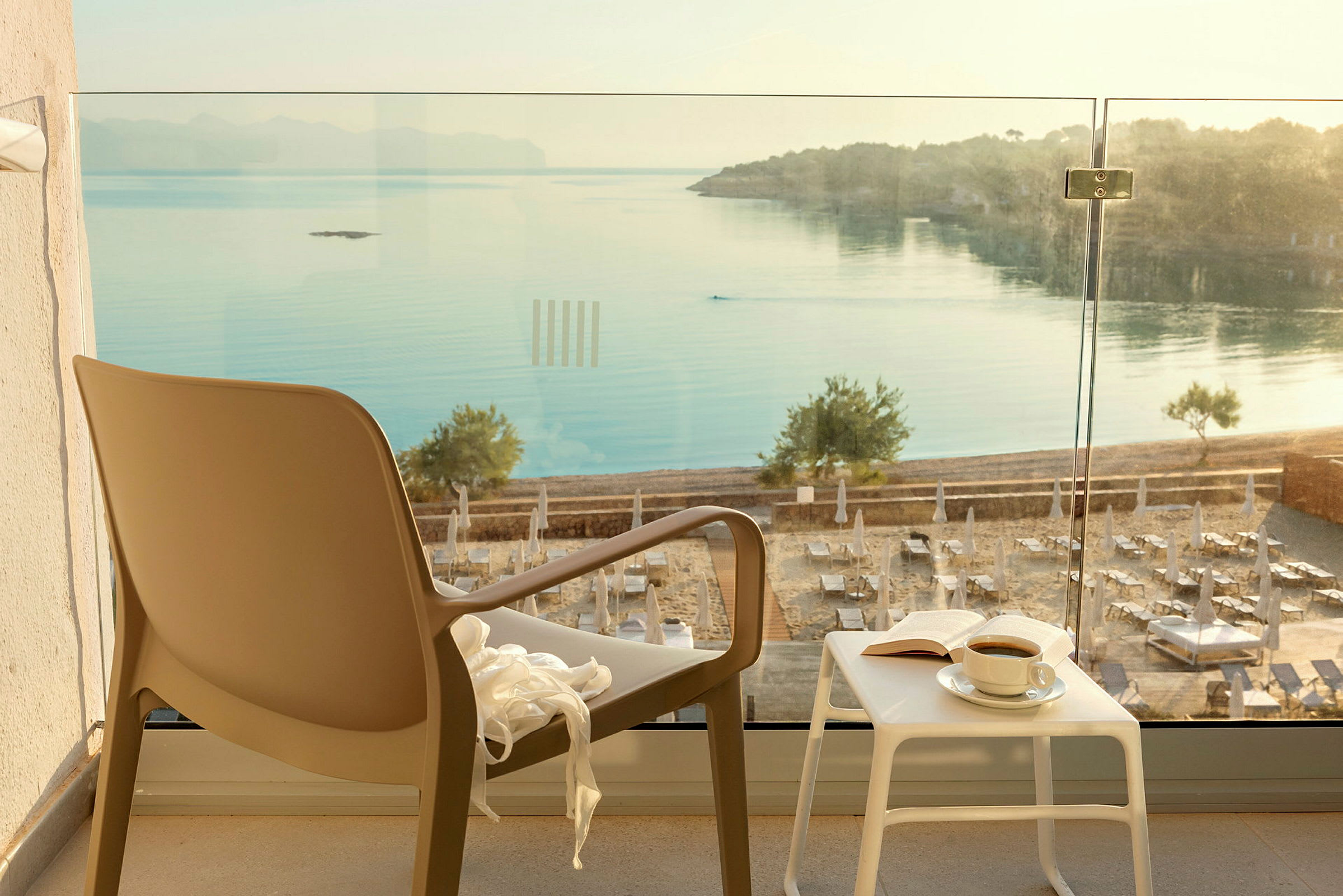 Dobbeltværelse Classic Room med balkon med havudsigt