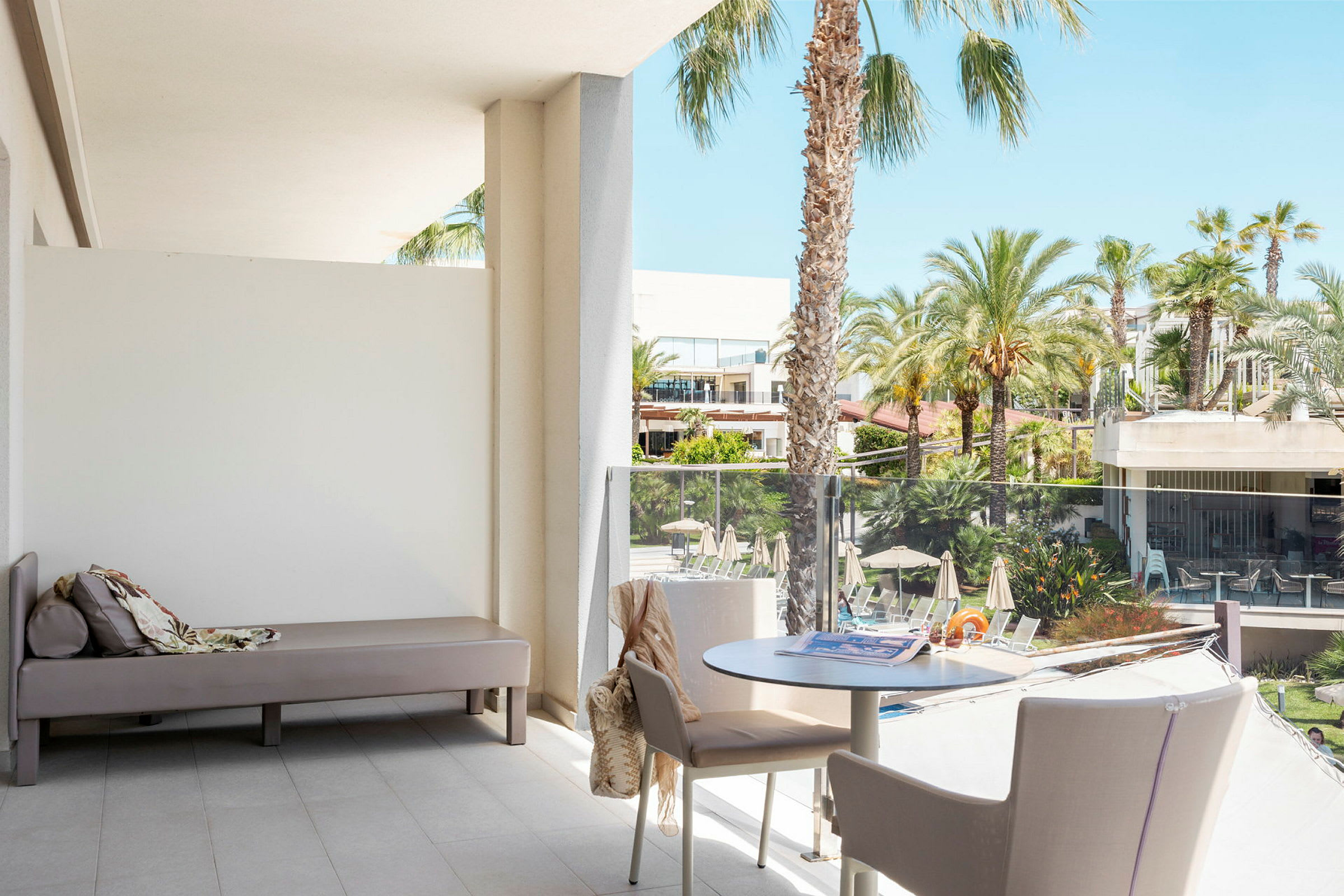 Suite med to rum mod omgivelserne
