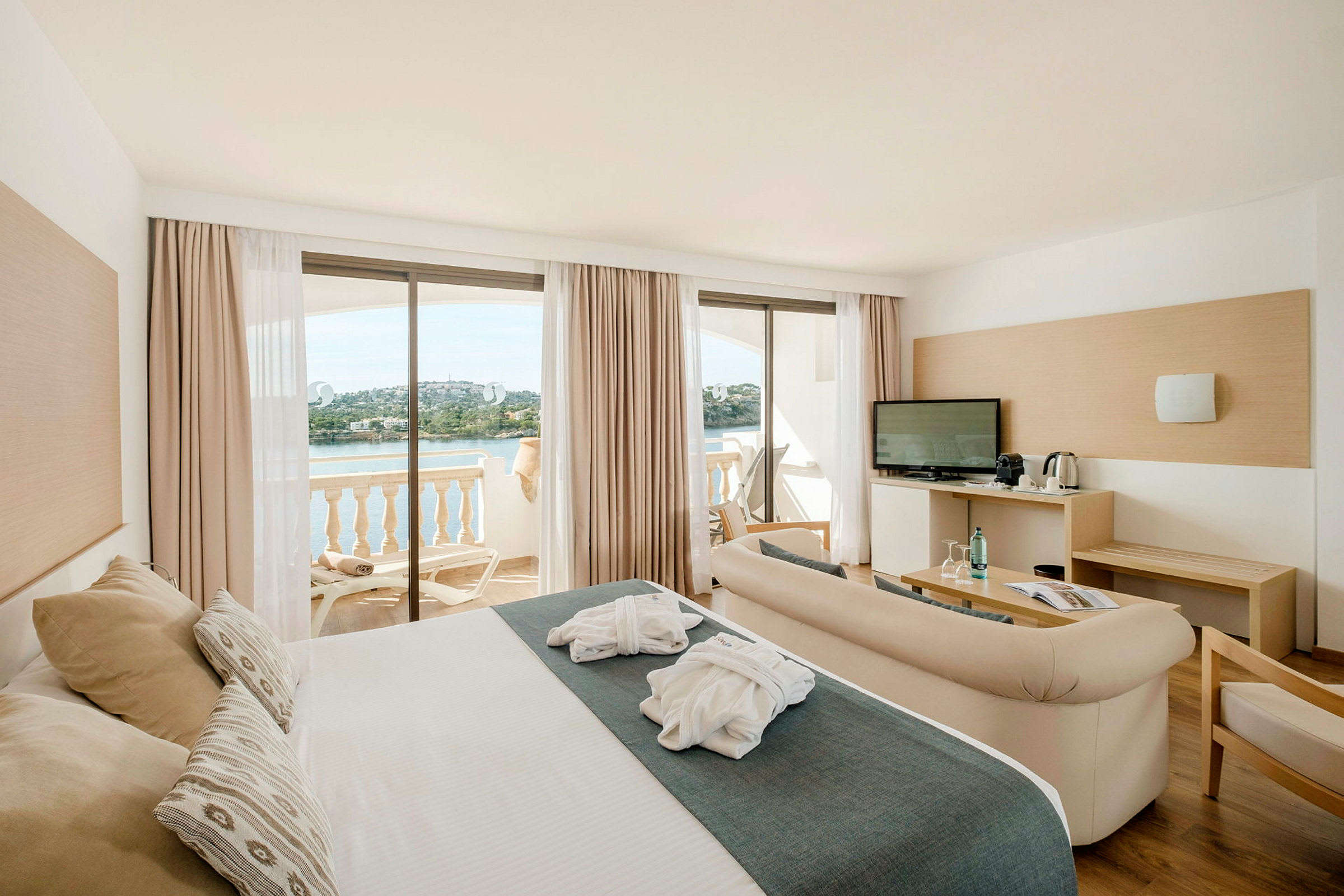 Juniorsuite med havudsigt