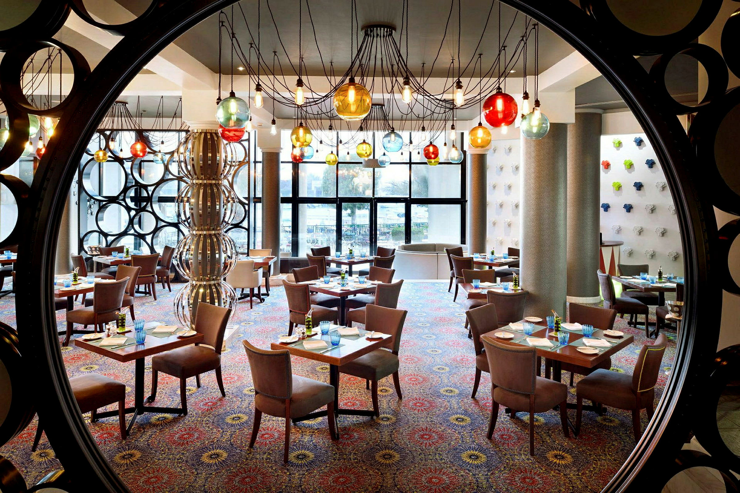 A la carte-restaurant med italienske retter
