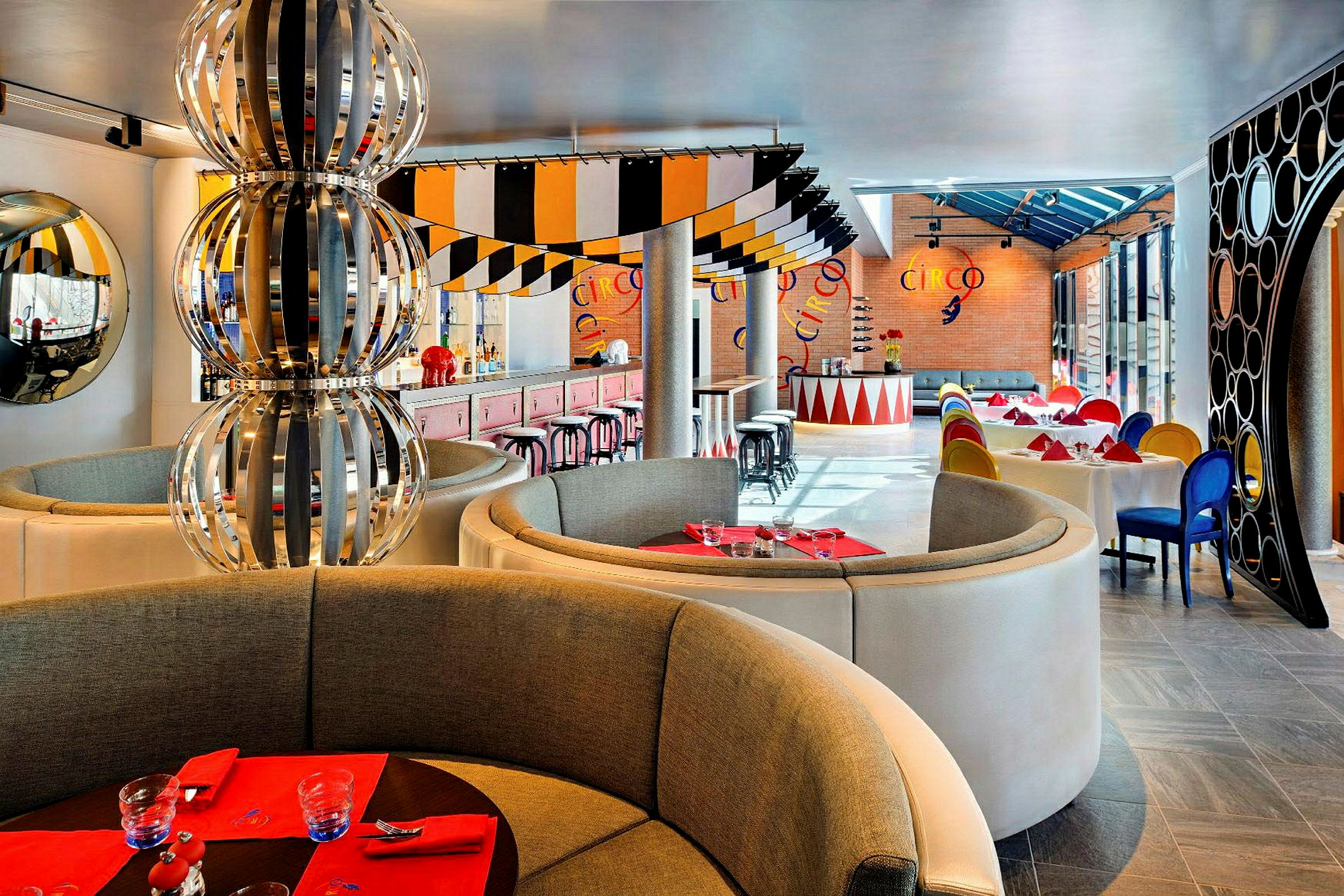 A la carte-restaurant med italienske retter