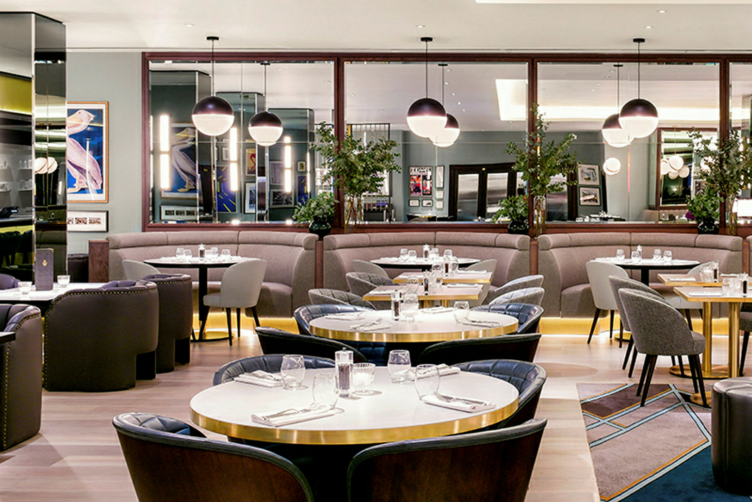 A la carte-restaurant og bar
