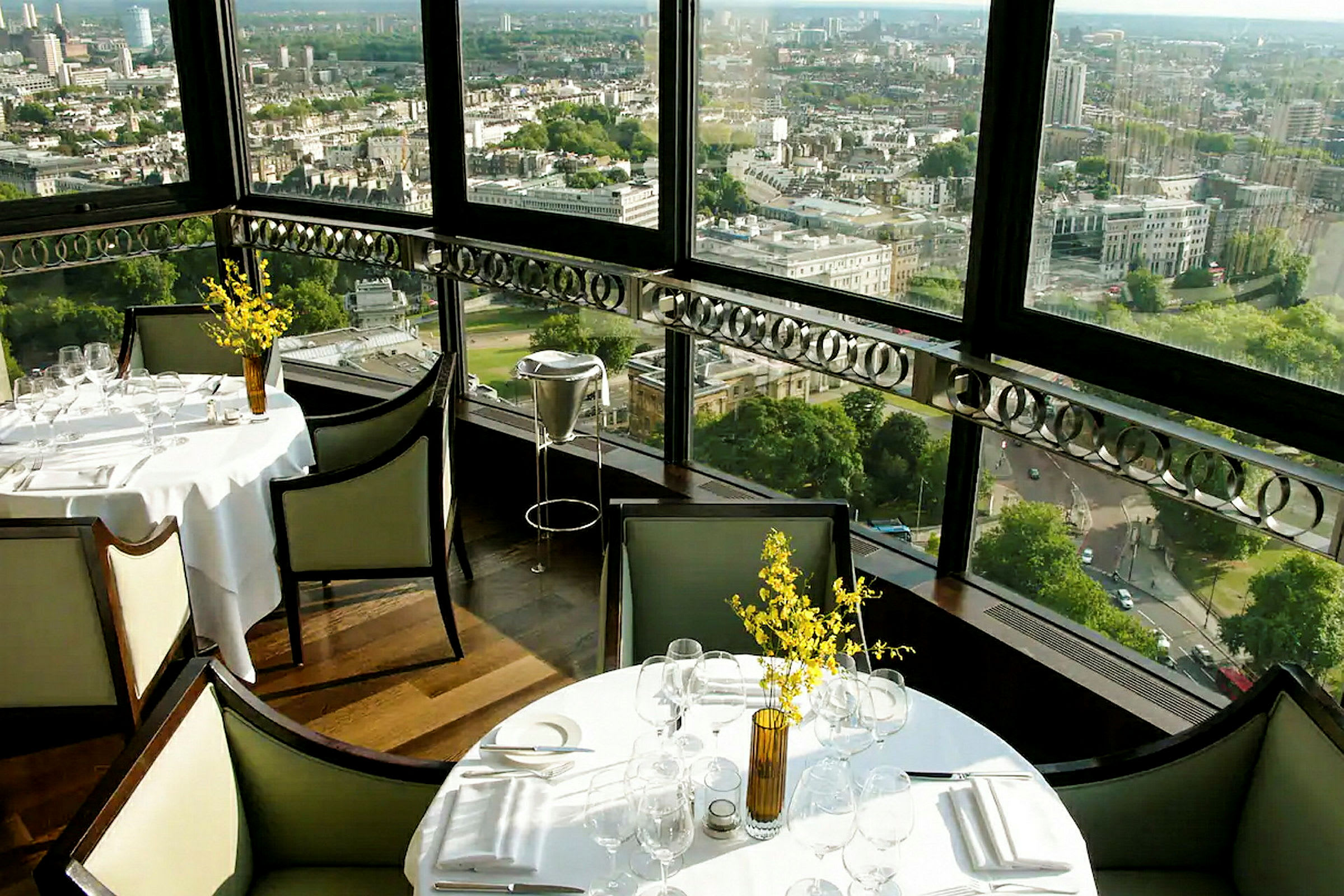 Den Michelin-belønnede restaurant Galvin at Windows