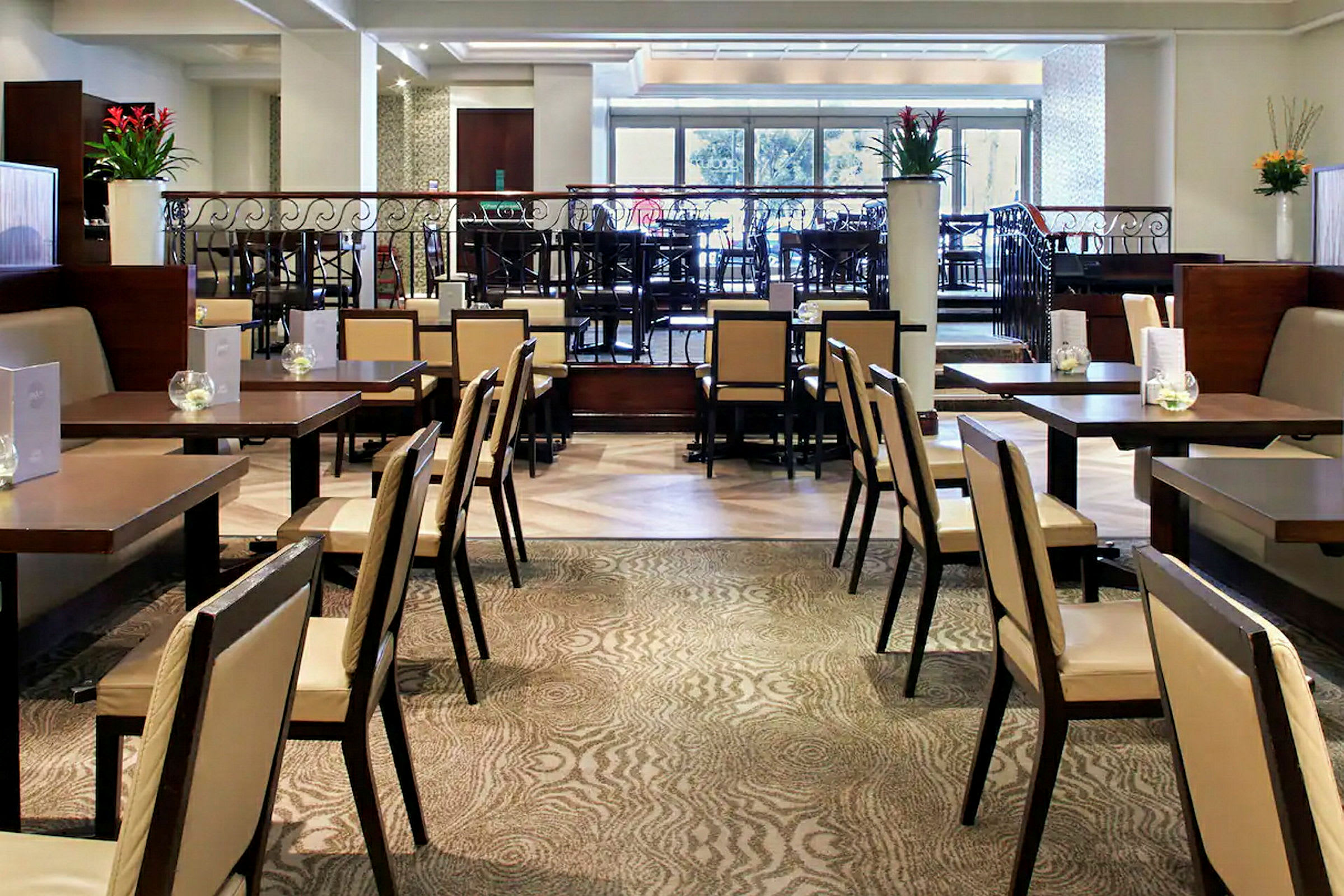 A la carte-restauranten med britiske retter