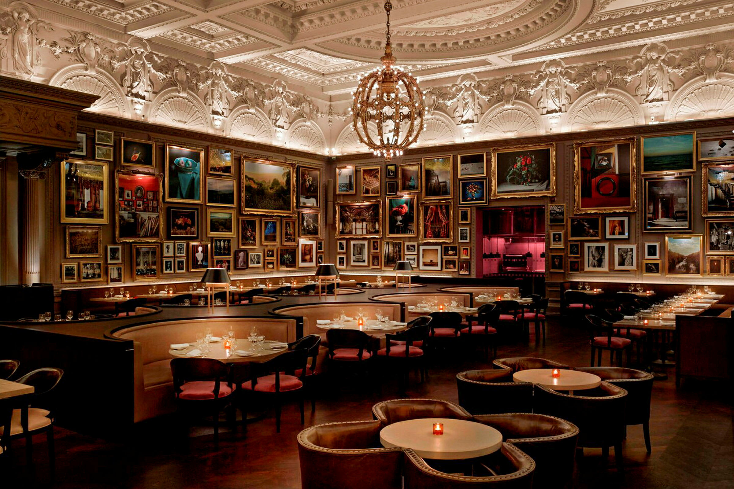A la carte-restauranten Berners Tavern
