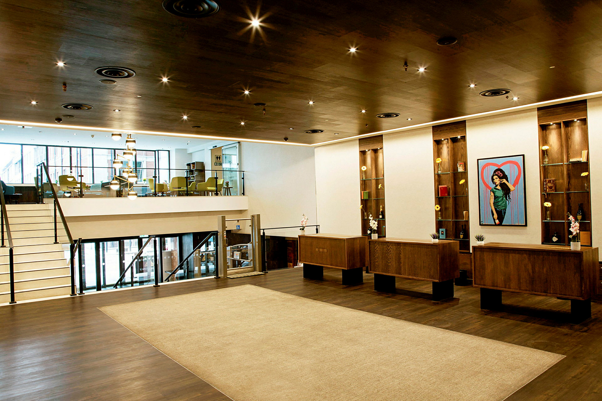 Reception og lobby