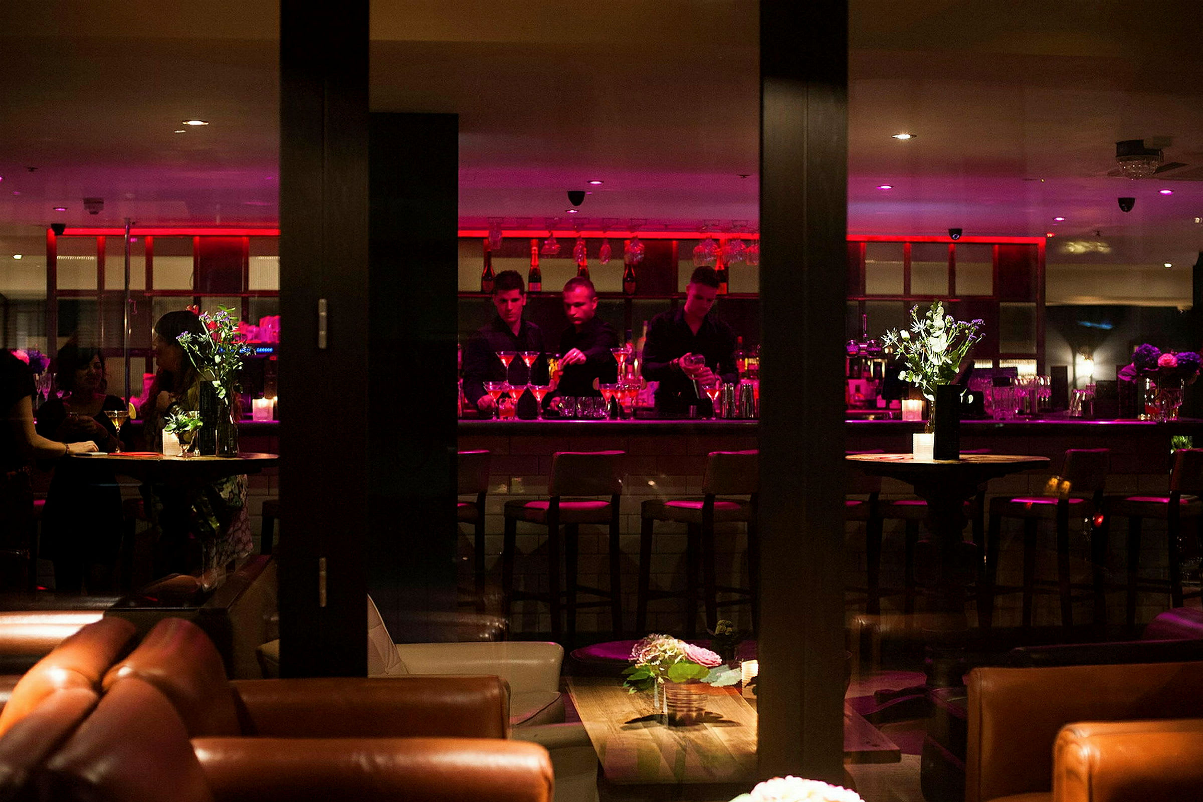 Kombineret lounge og a la carte-restaurant