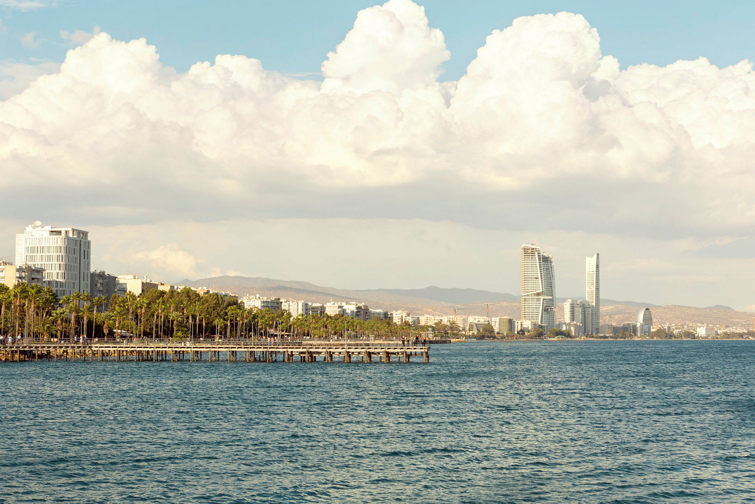 Molos strandpromenade