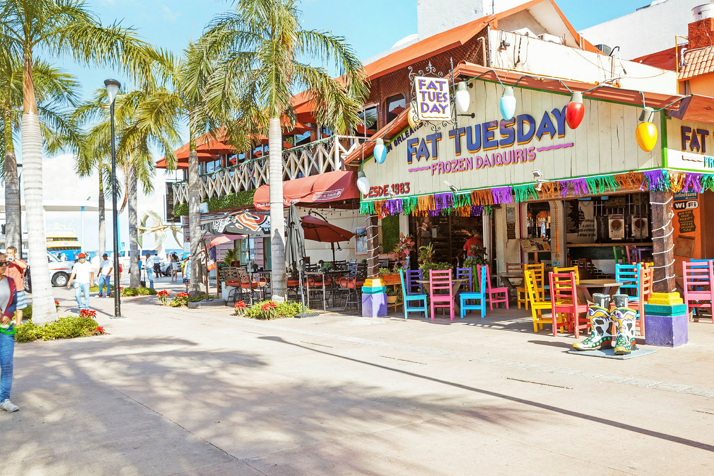 Havnen på Cozumel