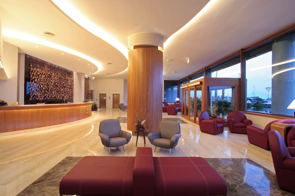 Lounge i lobbyen