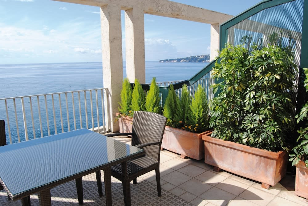 Udsigt fra balkon